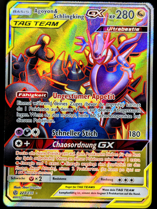 Agoyon & Schlingking GX Tag Team 223/236 DE