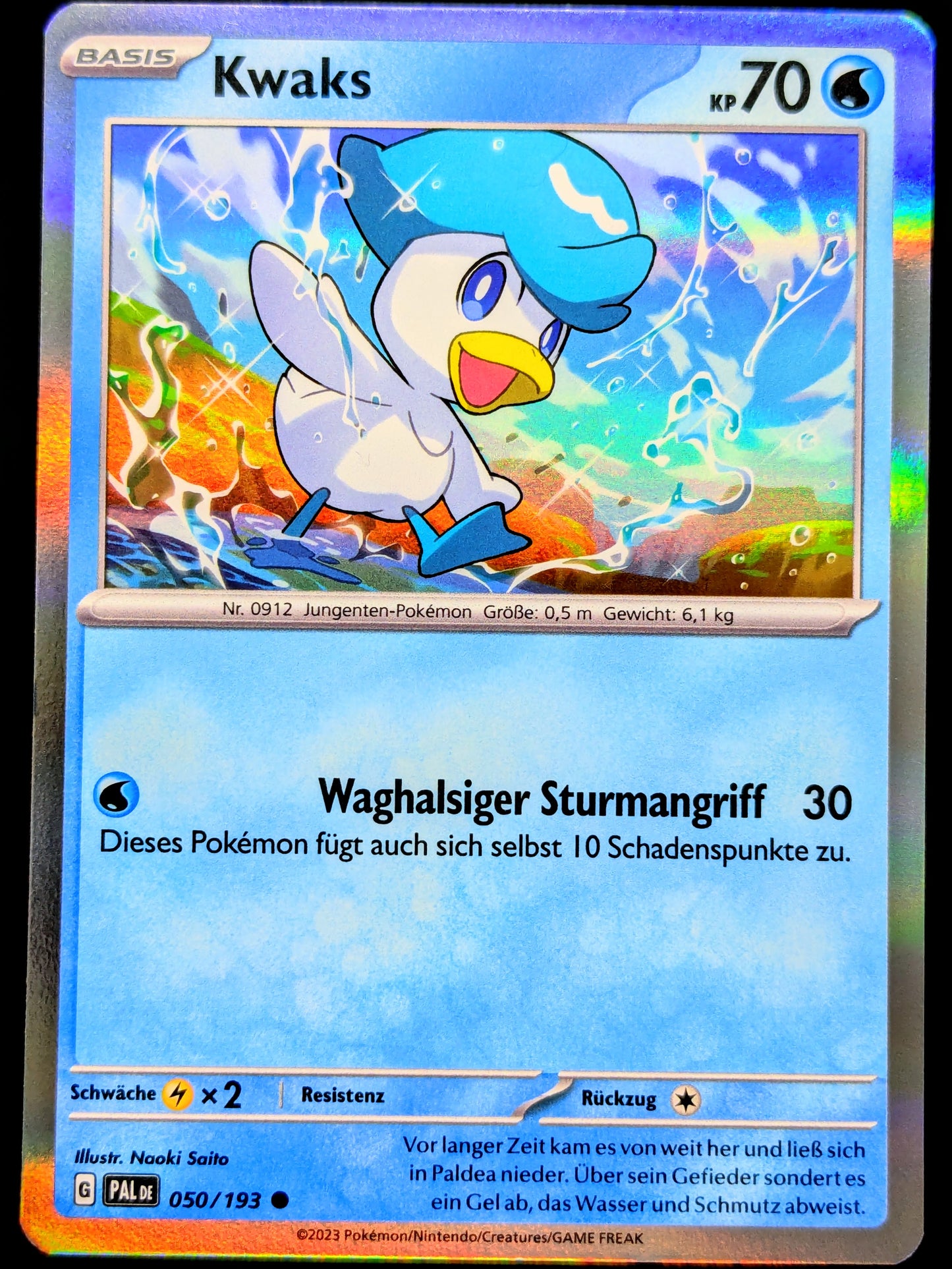 Kwaks Holo 050/193 DE