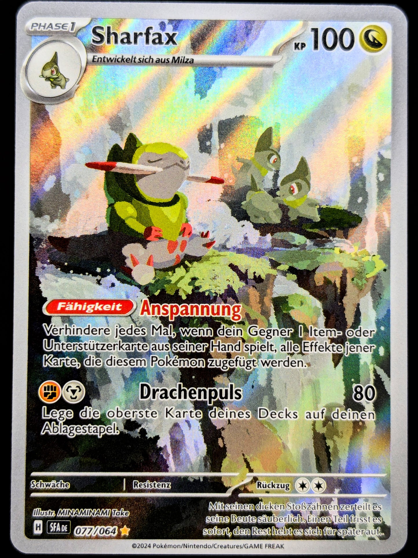 Sharfax 077/064 Illustration Rare DE