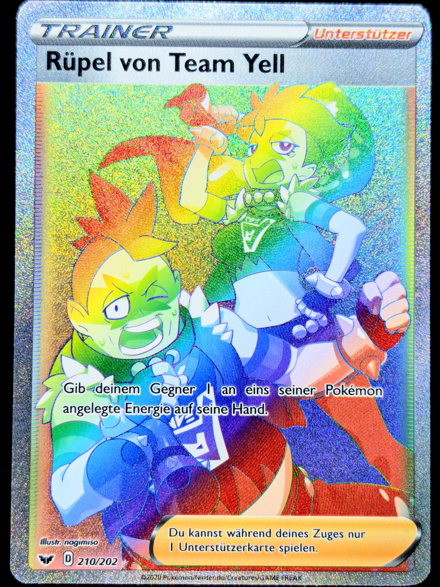 Rüpel von Team Yell Rainbow 210/202 DE