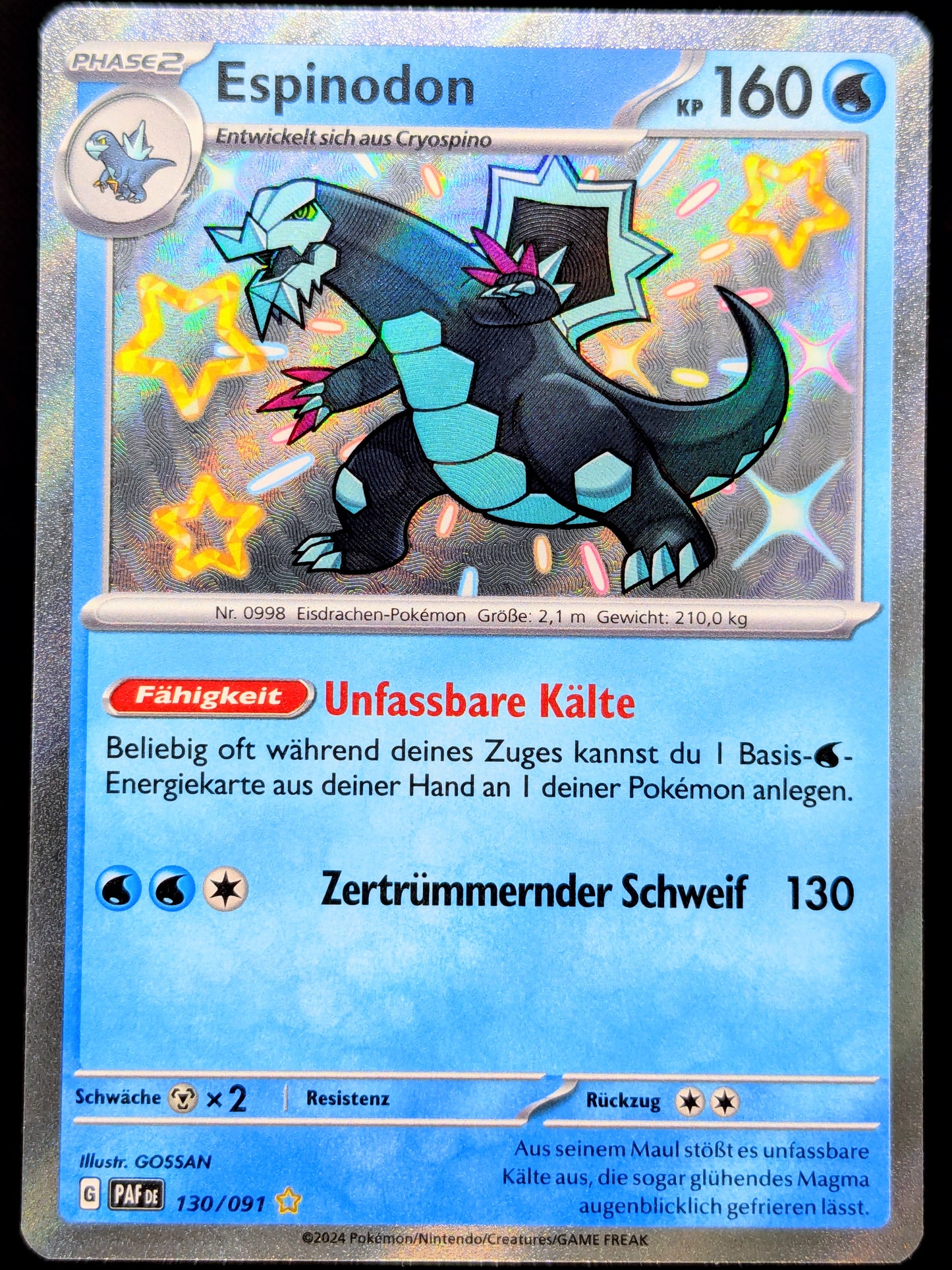 Espinodon Shiny 130/091 DE