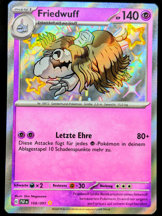 Friedwuff Shiny 168/091 DE