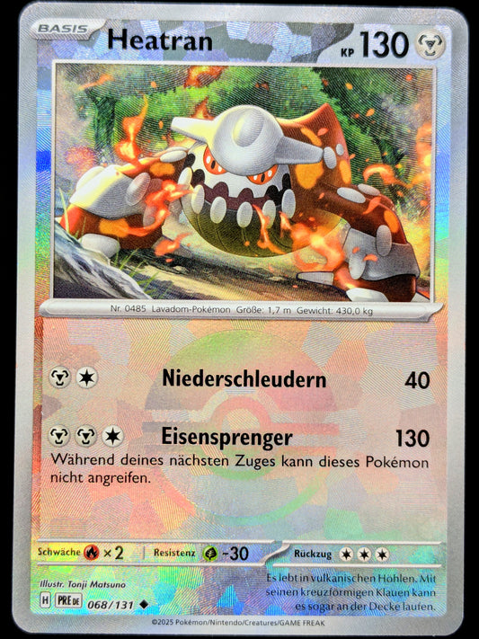 Heatran Pokéball 068/131 DE