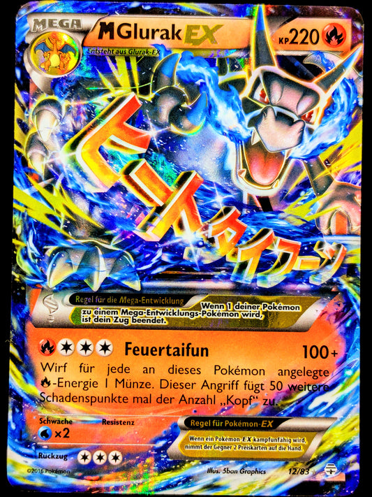 M Glurak Ex 12/83 DE