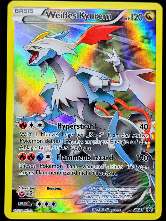 Weißes Kyurem Promo XY81 DE