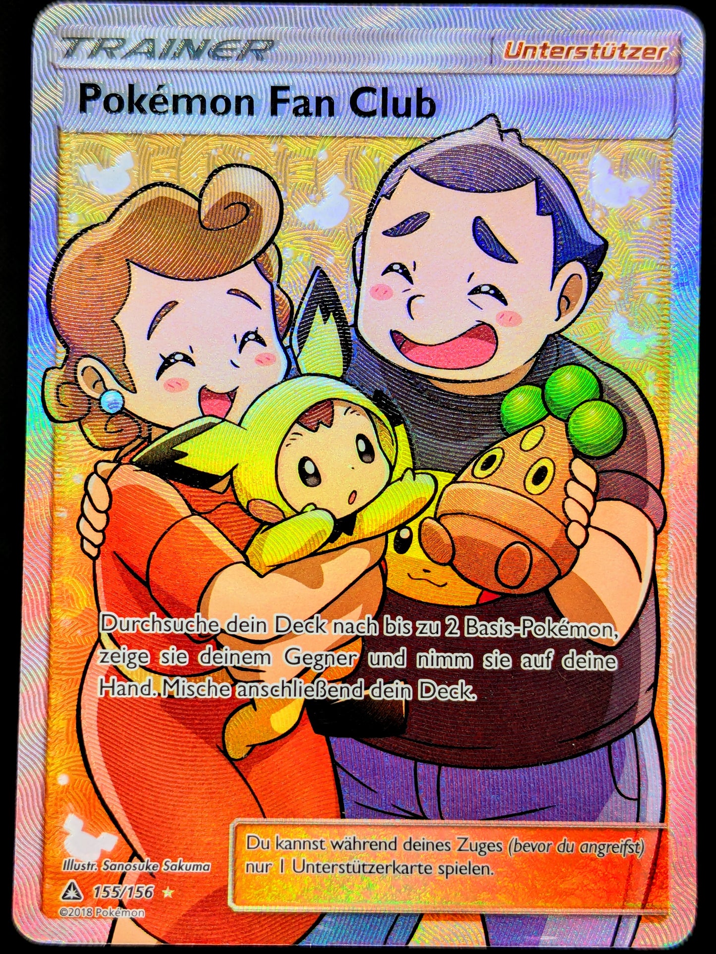 Pokémon Fan Club 155/156 DE