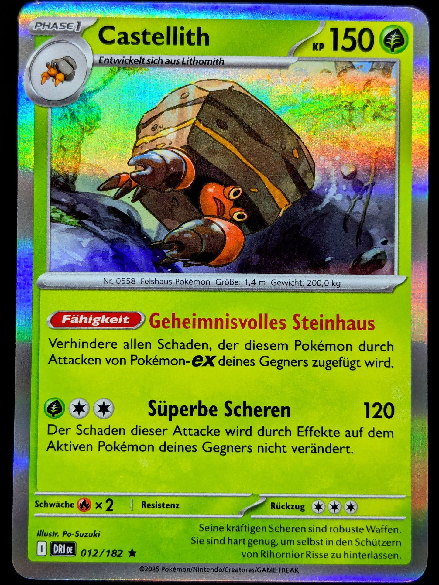 Castellith Holo 012/182 DE