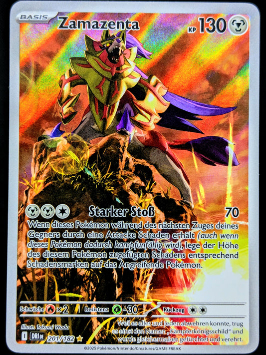 Zamazenta 201/182 Illustration Rare DE