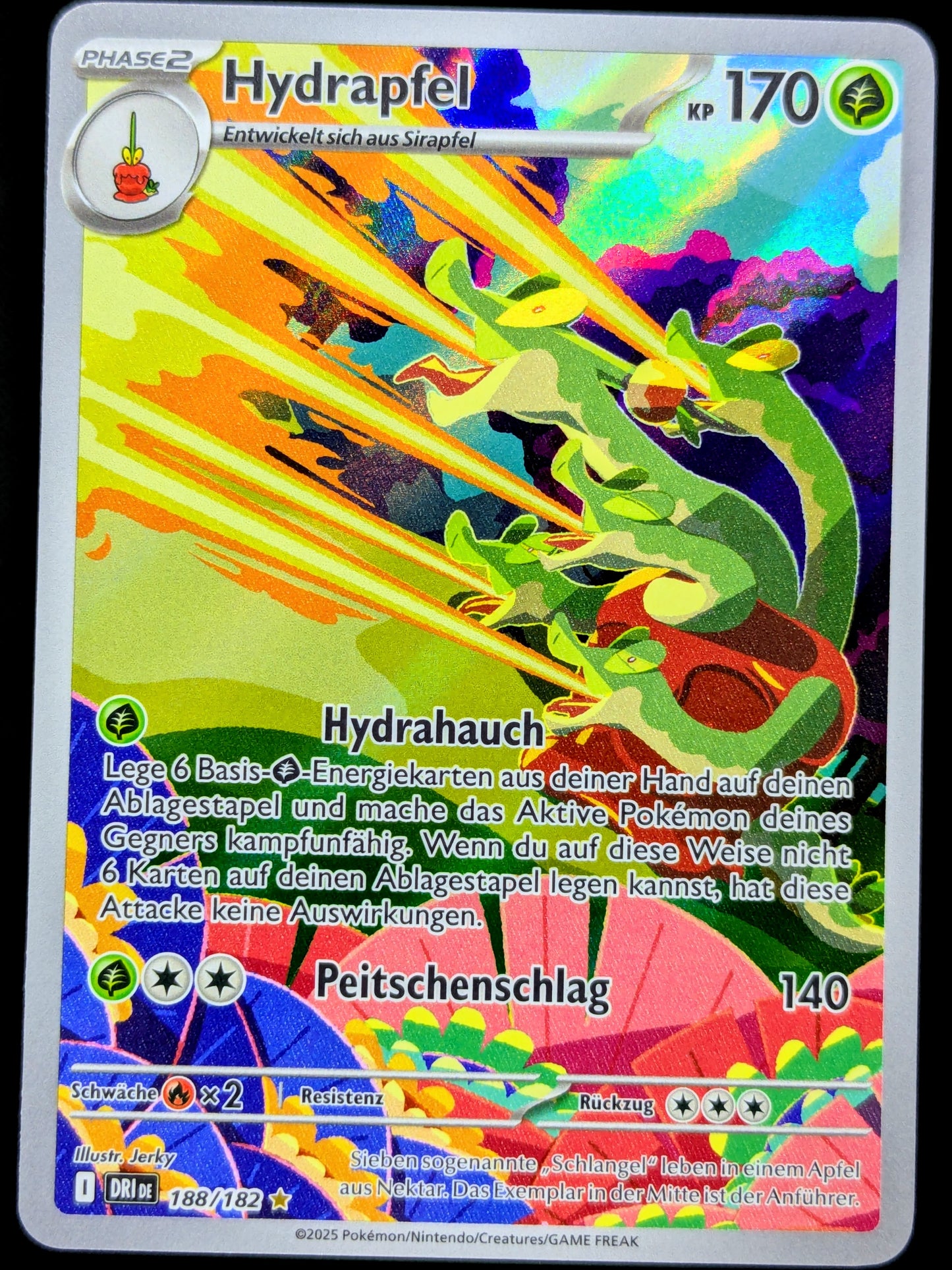 Hydrapfel 188/182 Illustration Rare DE