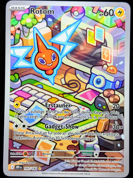 Rotom 197/182 Illustration Rare DE