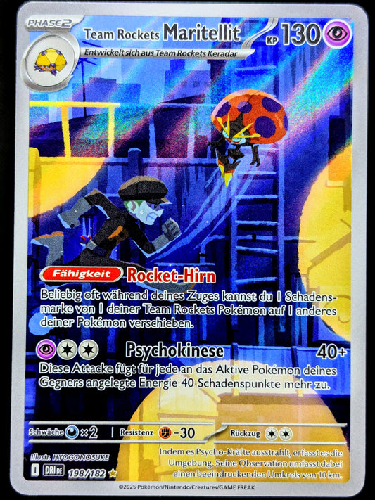 Team Rockets Maritellit 198/182 Illustration Rare DE