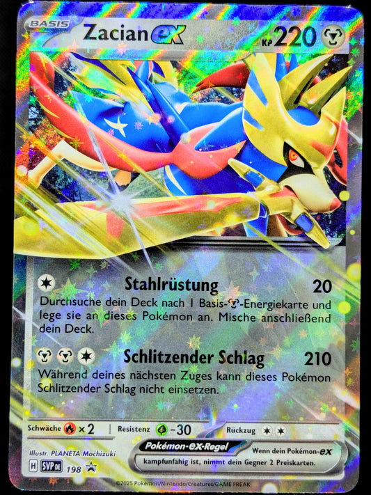 Zacian Ex Promo SVP198 DE