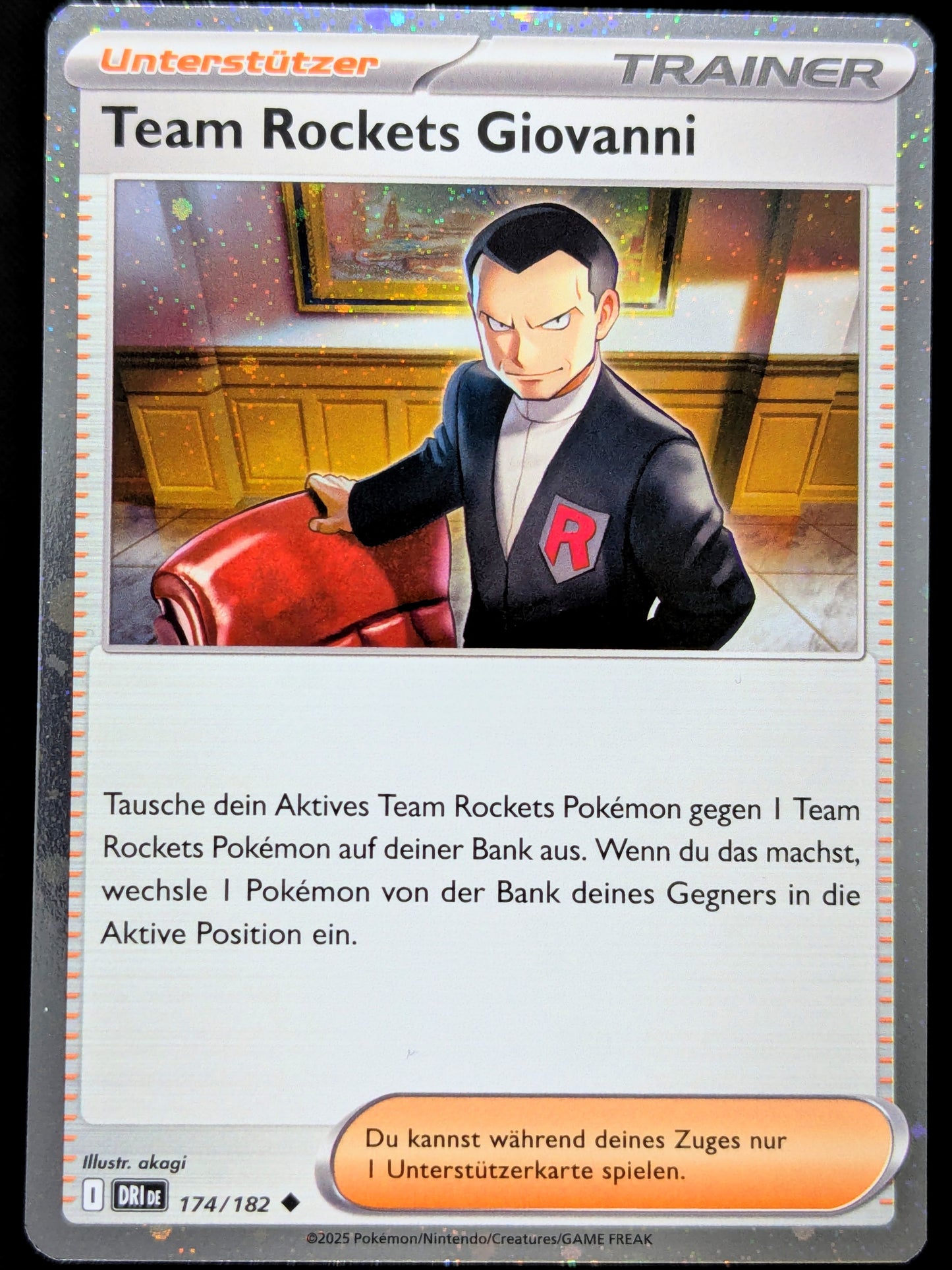Team Rockets Giovanni Holo 174/182 DE