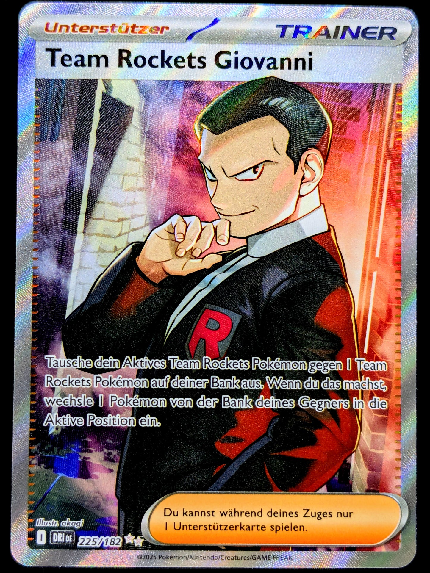 Team Rockets Giovanni 225/182 DE
