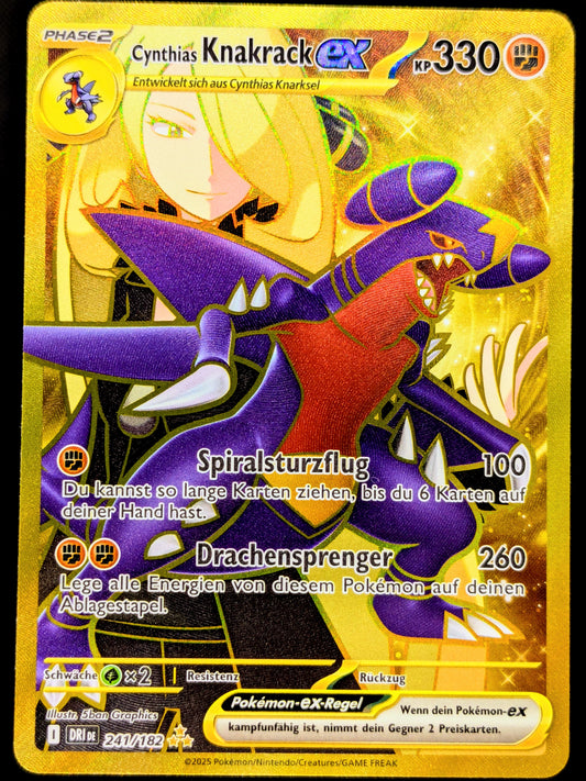 Cynthias Knakrack Ex Gold 241/182 DE