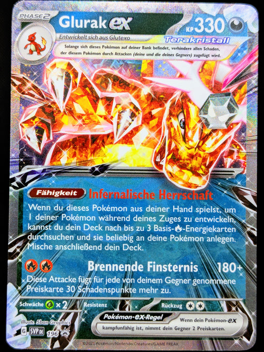 Glurak Ex Terakristall Promo SVP196 DE