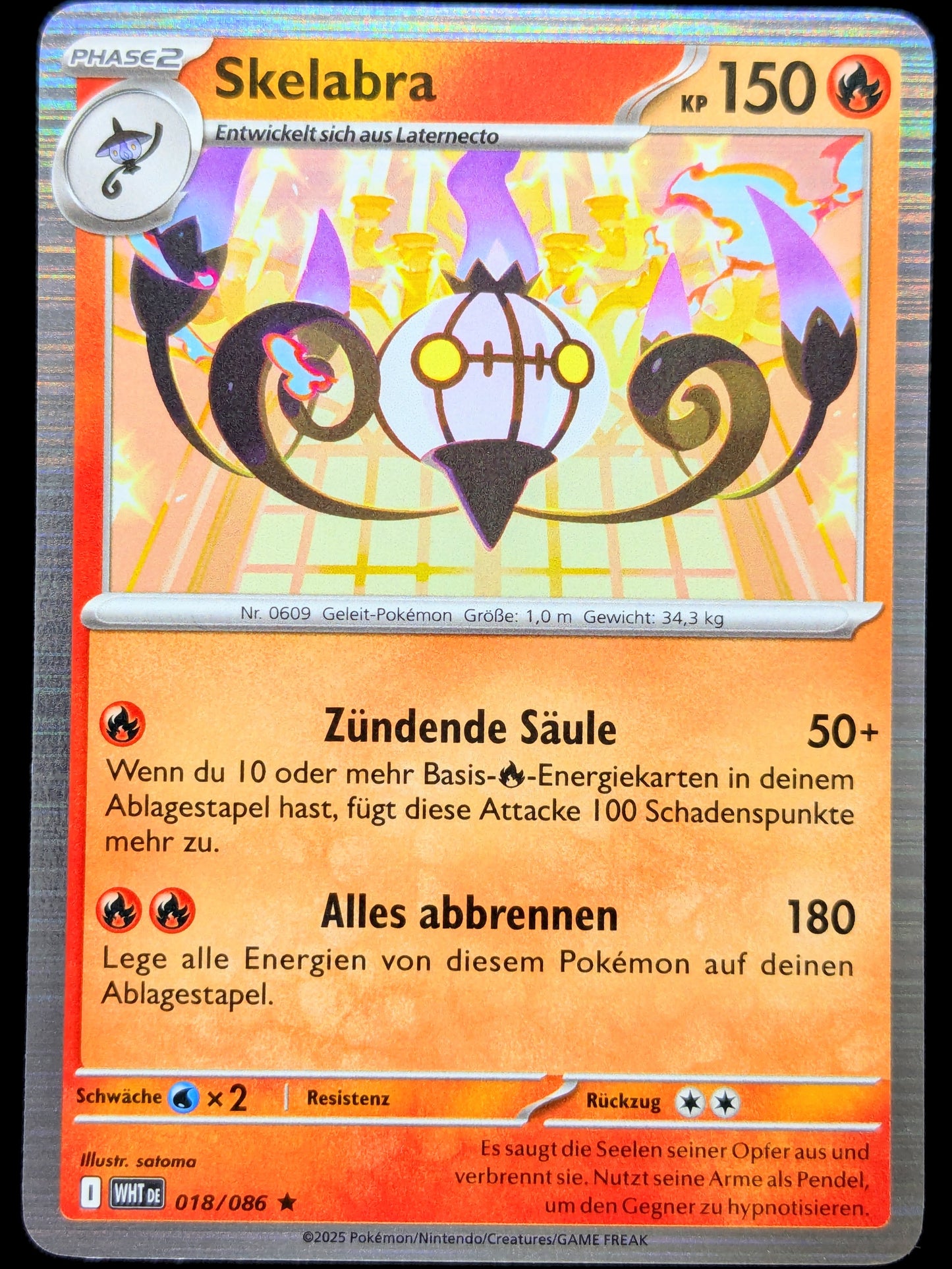 Skelabra Holo 018/086 DE