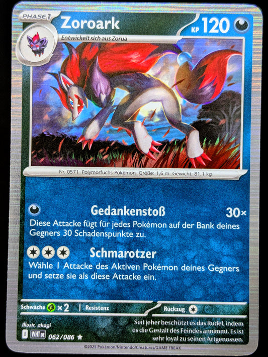 Zoroark Holo 062/086 DE