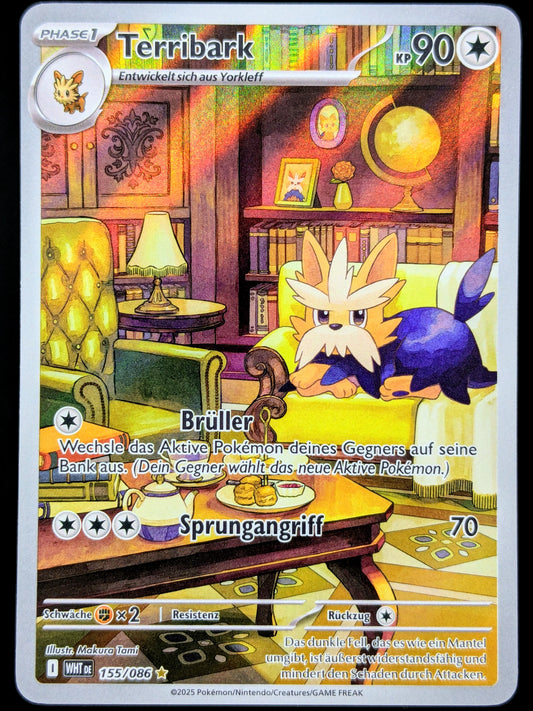 Terribark 155/086 Illustration Rare DE