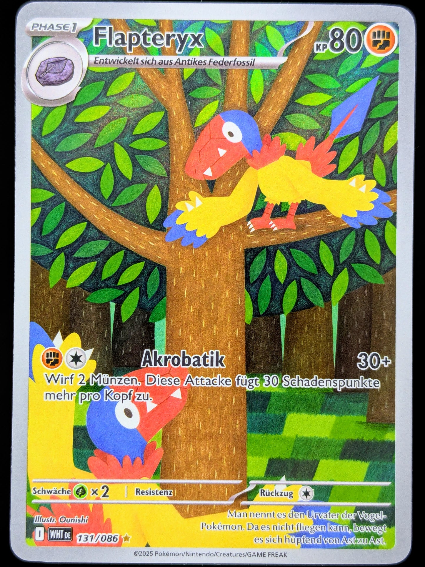 Flapteryx 131/086 Illustration Rare DE