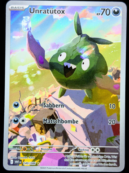 Unratütox 140/086 Illustration Rare DE
