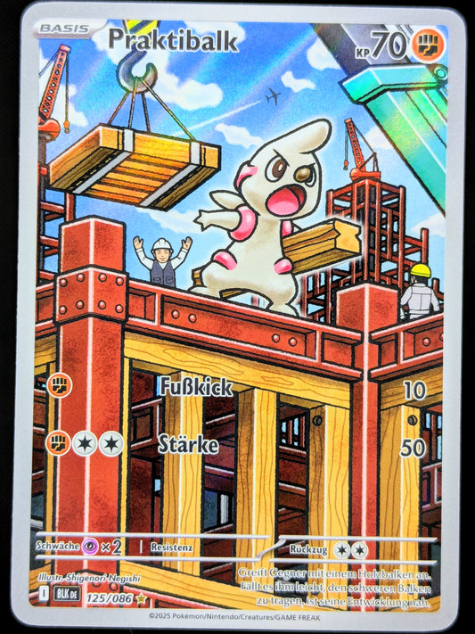 Praktibalk 125/086 Illustration Rare DE