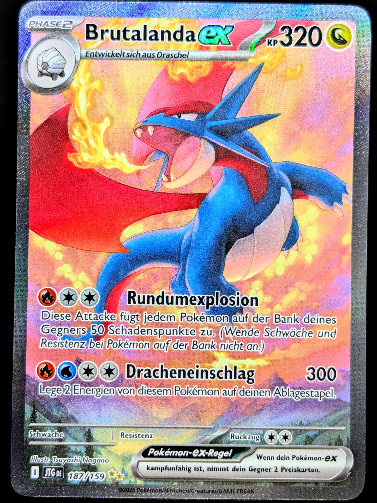 Brutalanda Ex 187/159 Special Illustration Rare DE