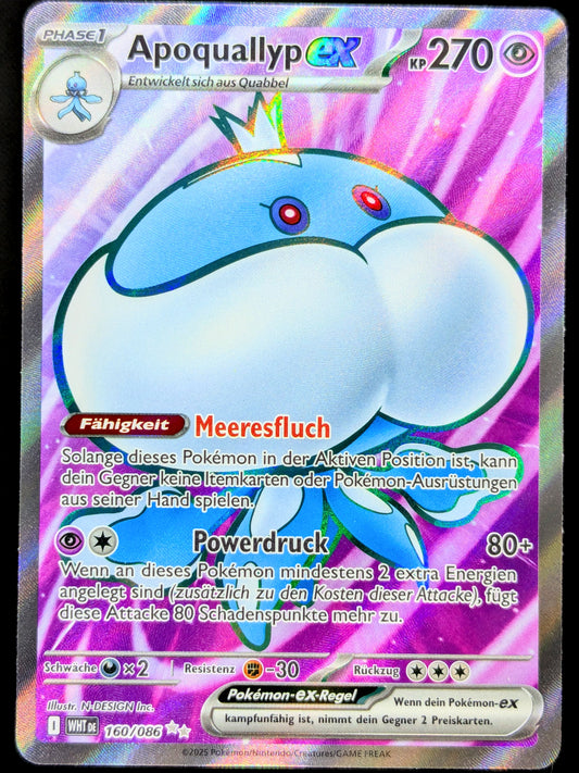 Apoquallyp Ex Full Art 160/086 DE