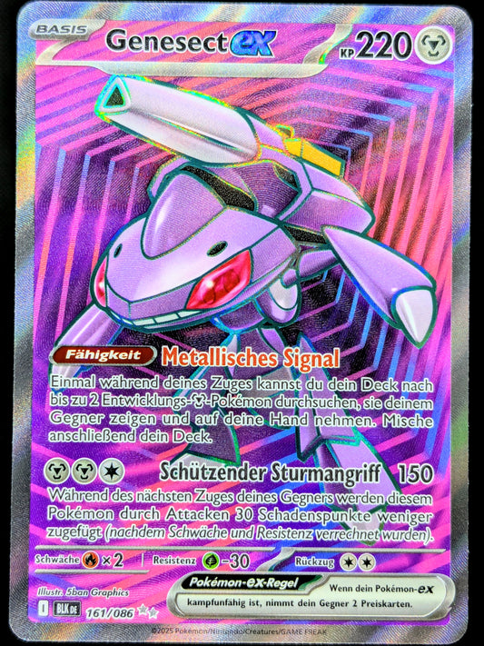 Genesect Ex Full Art 161/086 DE