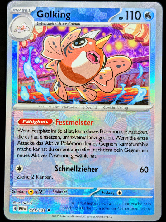Golking Pokéball 021/131 DE