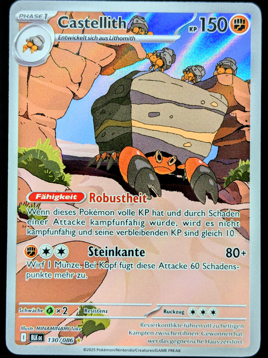 Castellith 130/086 Illustration Rare DE
