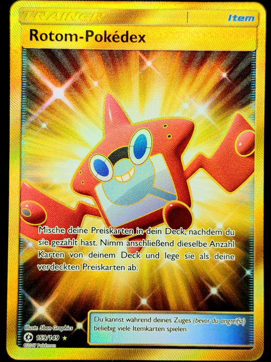 Rotom-Pokédex Gold 159/149 DE