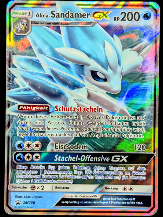 Alola-Sandamer GX Promo SM236 DE