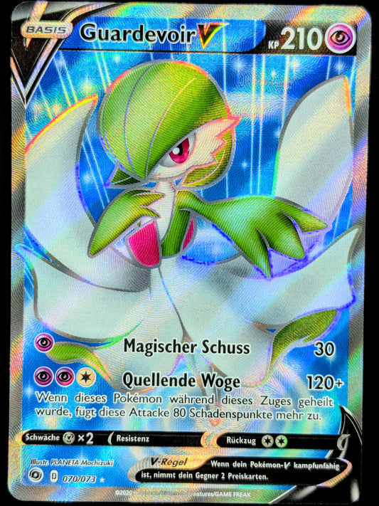 Guardevoir V Full Art 070/073 DE