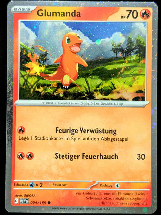 Glumanda Holo 004/165 DE