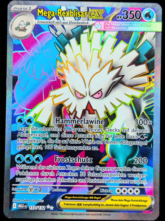 Mega-Rexblisar Ex Full Art 157/132 DE