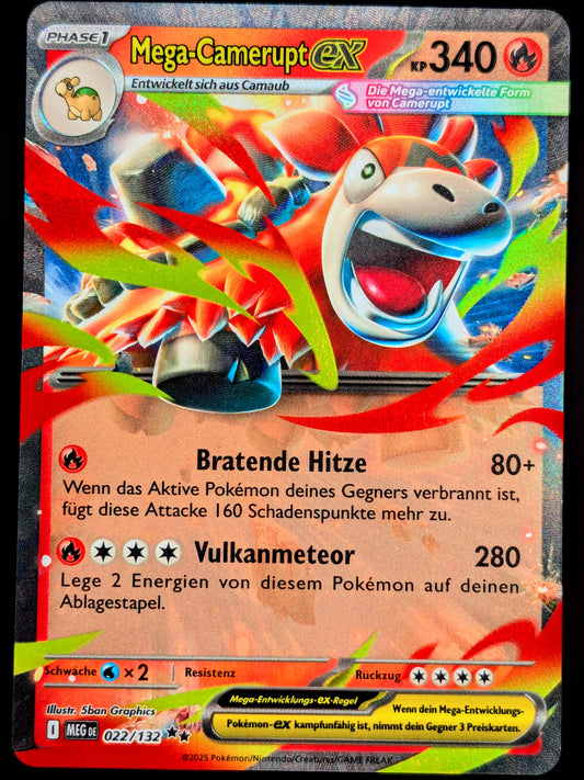 Mega-Camerupt Ex 022/132 DE