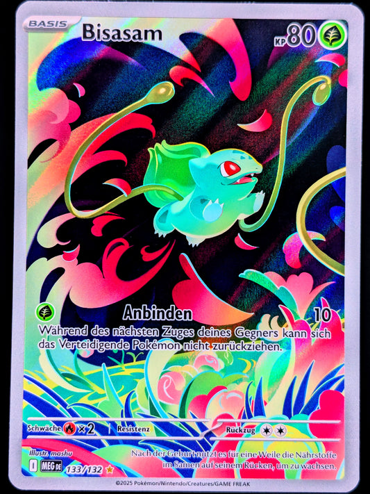 Bisasam 133/132 Illustration Rare DE