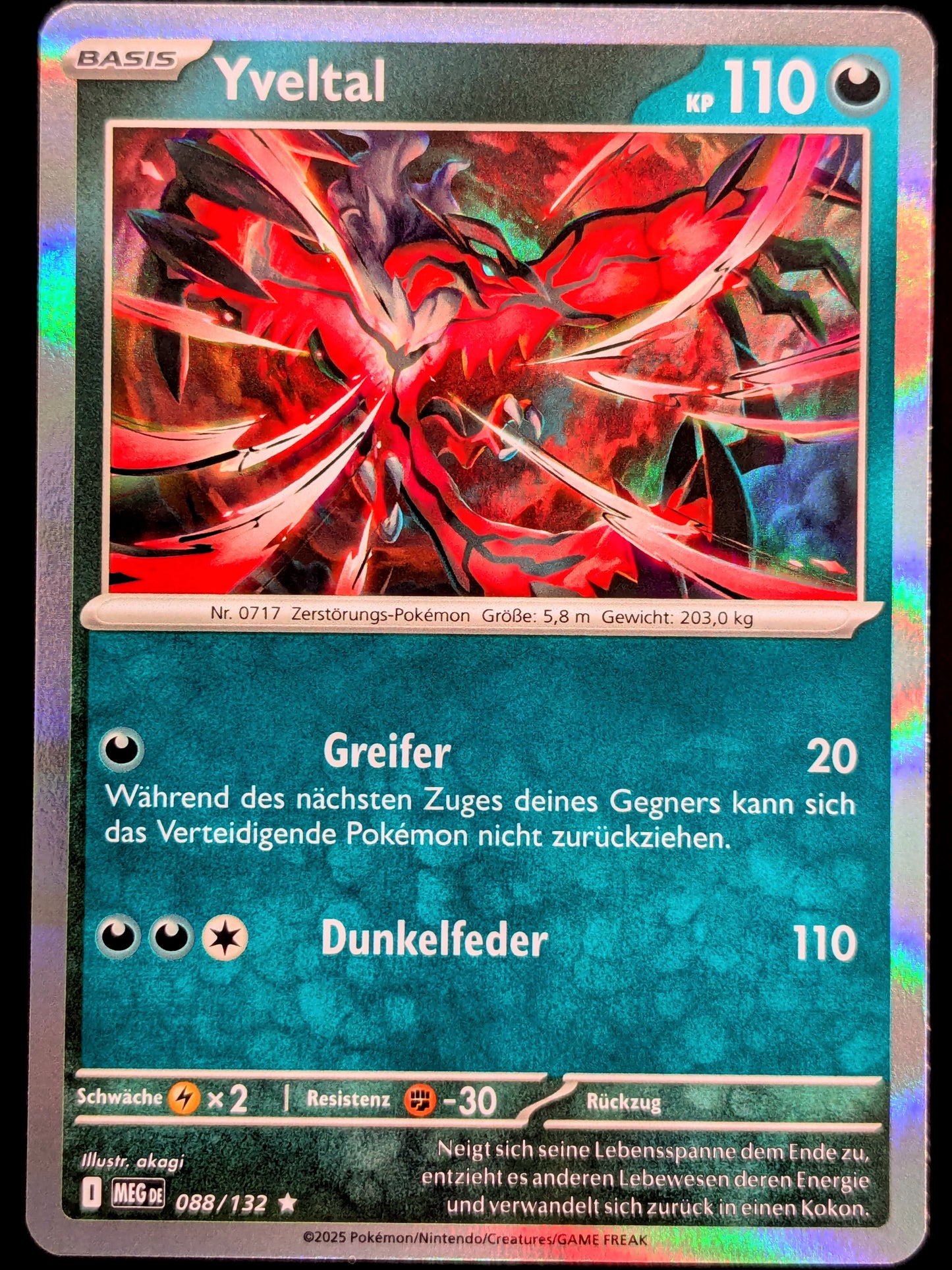 Yveltal Holo 088/132 DE