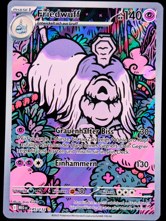 Friedwuff 145/132 Illustration Rare DE
