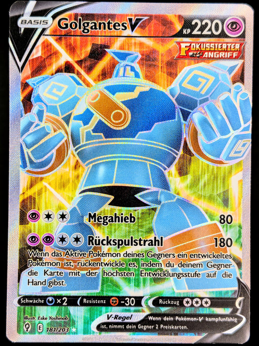 Golgantes V Full Art 181/203 DE