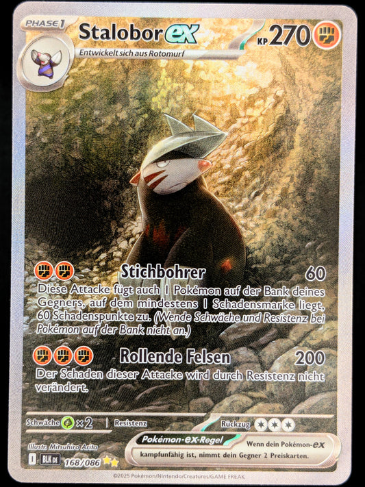 Stalobor Ex 168/086 Special Illustration Rare DE