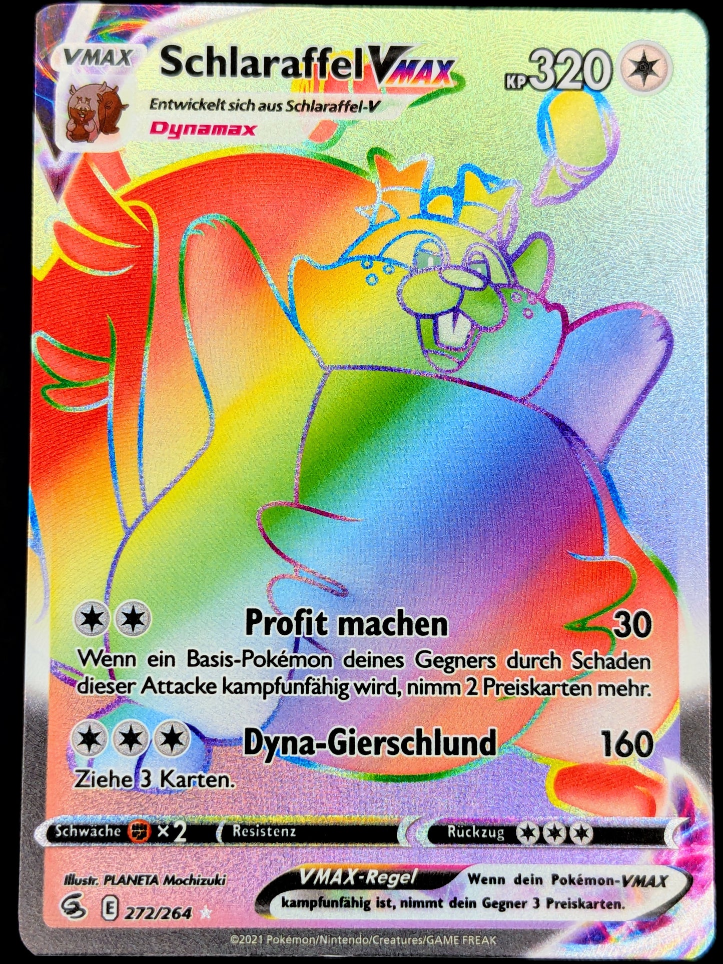 Schlaraffel VMax Rainbow 272/264 DE