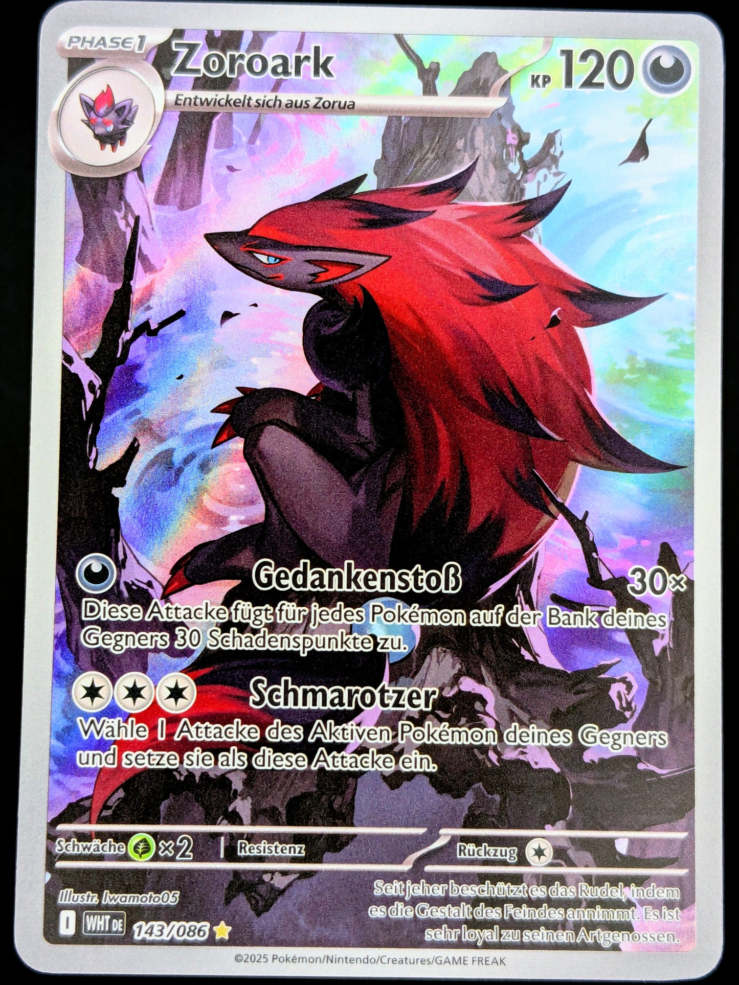 Zoroark 143/086 Illustration Rare DE