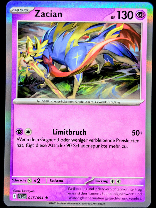 Zacian Holo 045/094 DE