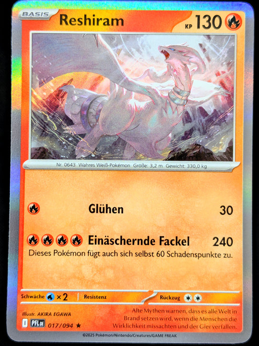 Reshiram Holo 017/094 DE