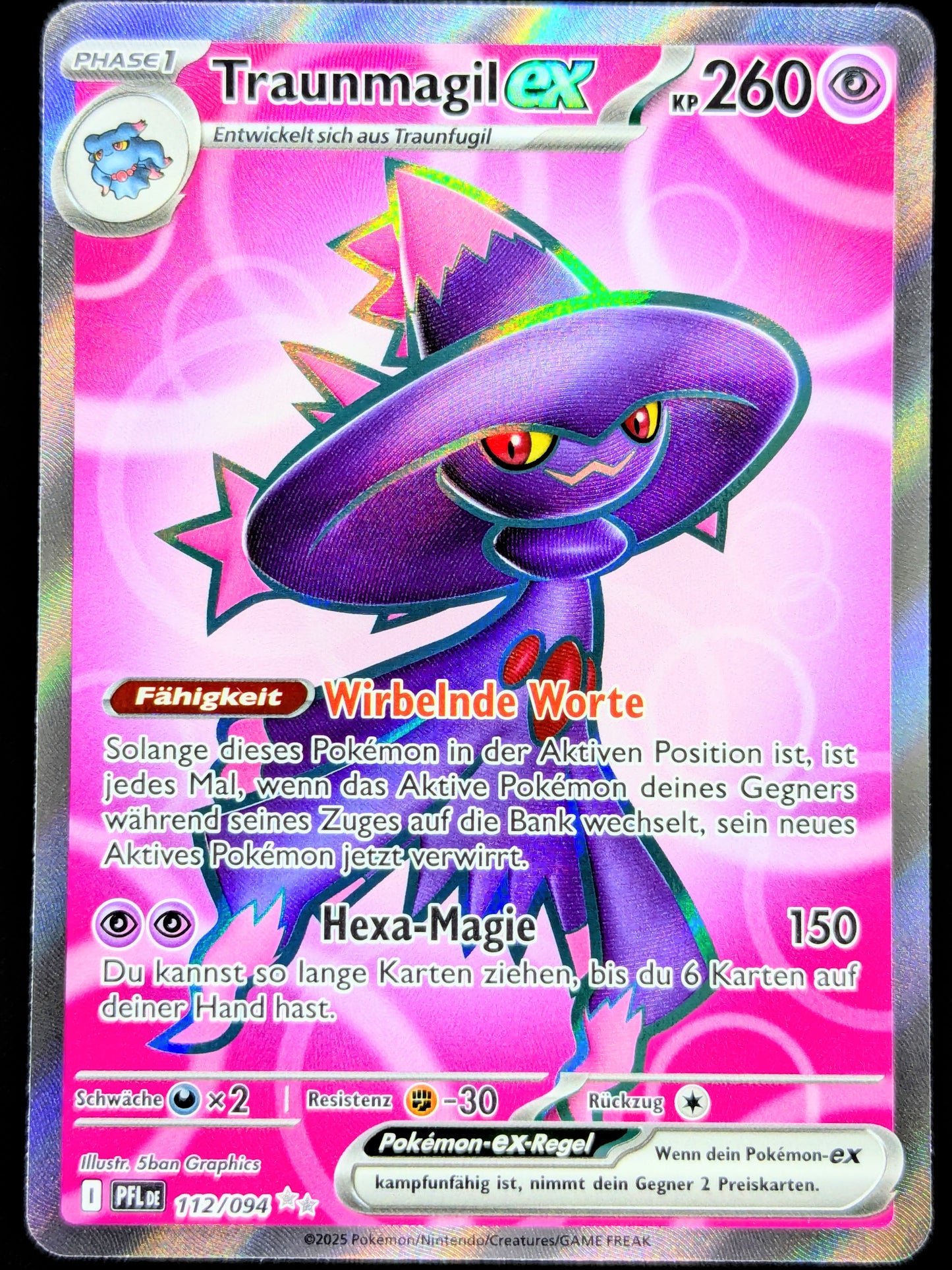 Traunmagil Ex Full Art 112/094 DE