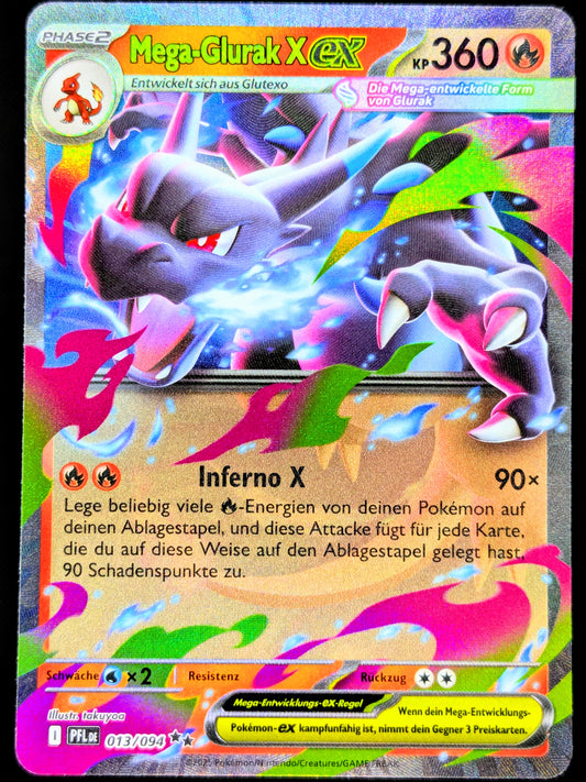 Mega-Glurak X Ex 013/094 DE