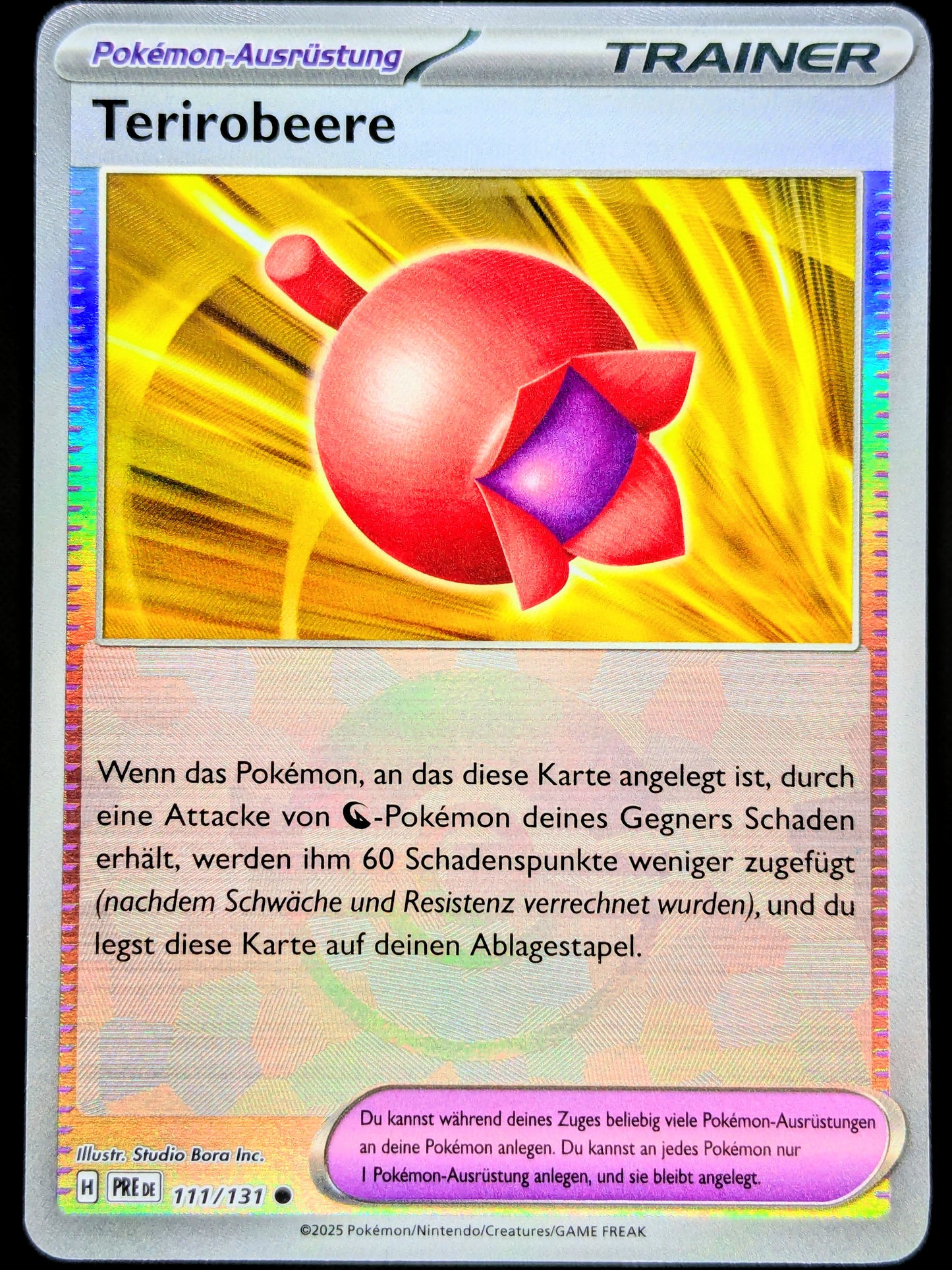 Torirobeere Pokéball 111/131 DE
