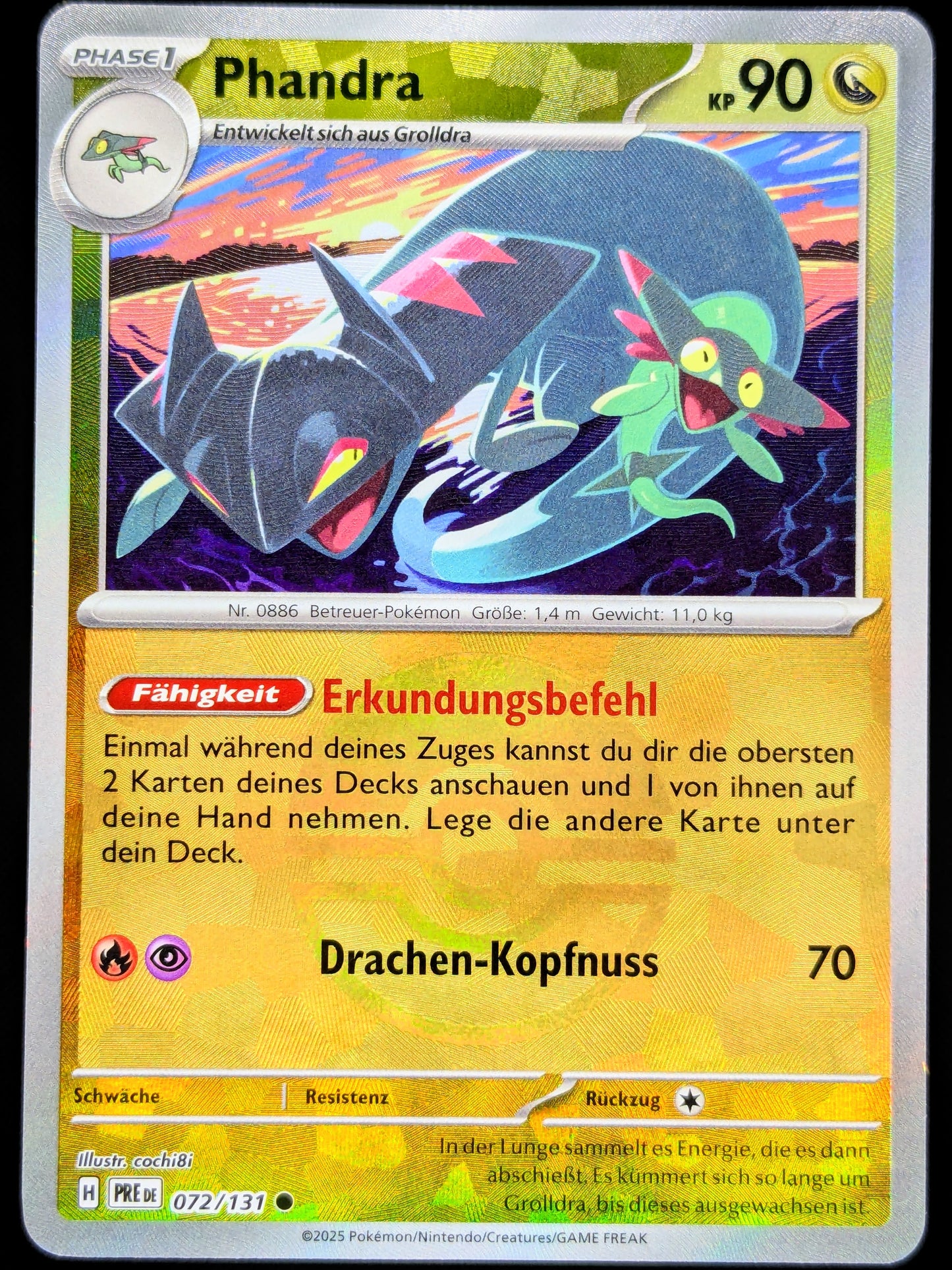 Phandra Pokéball 072/131 DE